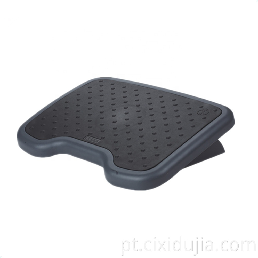 Plastic massage footrest